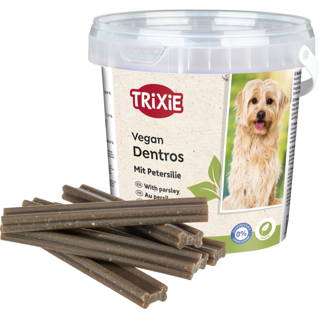Vegan Dentros mit Petersilie