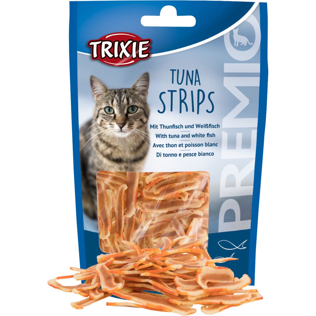 Premio Strips mit Thunfisch & Weißfisch