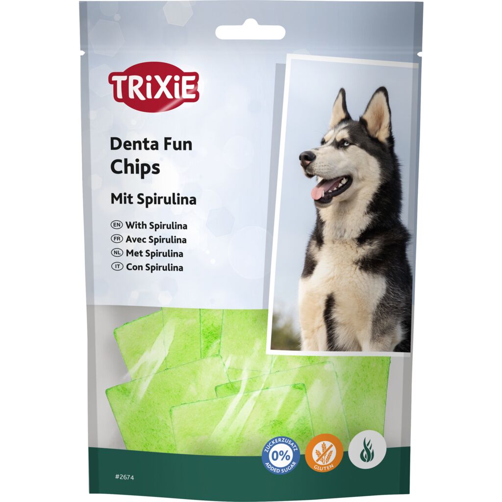 Denta Fun Chips mit Spirulina