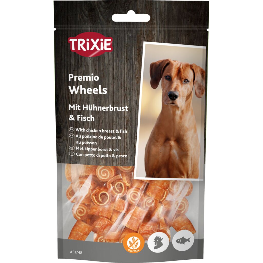 Premio Wheels mit Huhn & Fisch