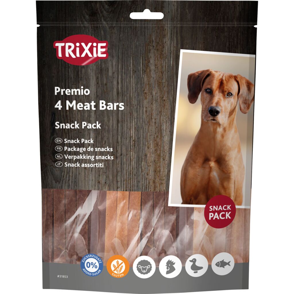 Premio 4 Meat Bars mit Huhn/Ente/Lamm/Lachs