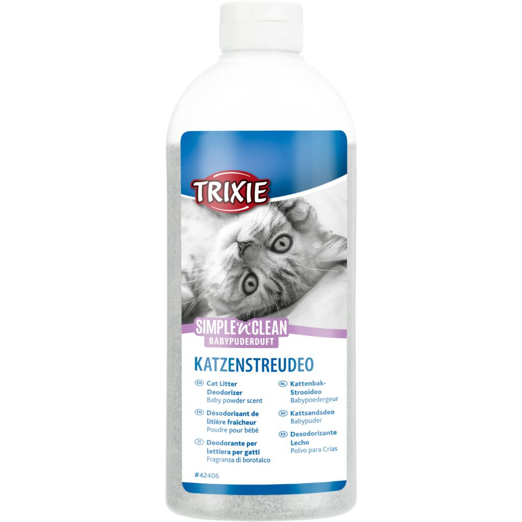 Simple'n'Clean Katzenstreudeo, Babypuderduft