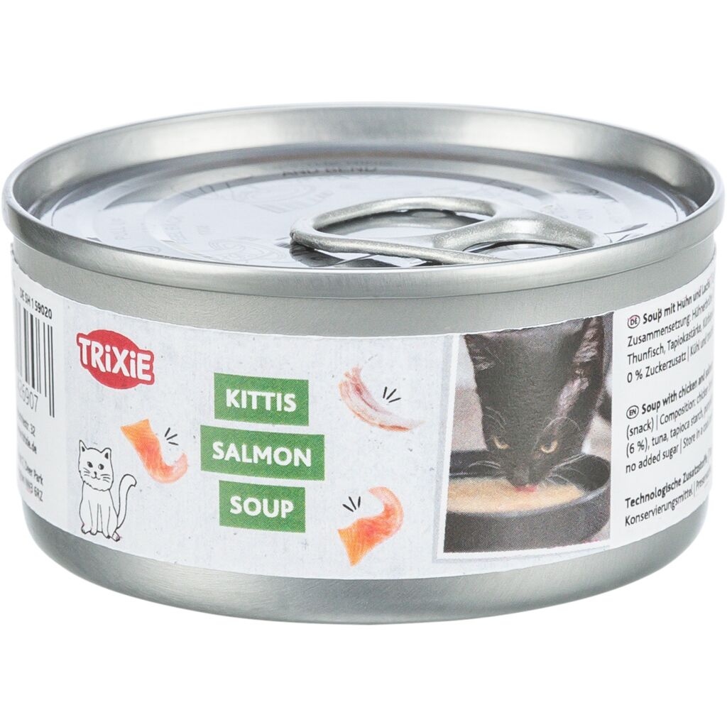 Soup mit Huhn & Lachs