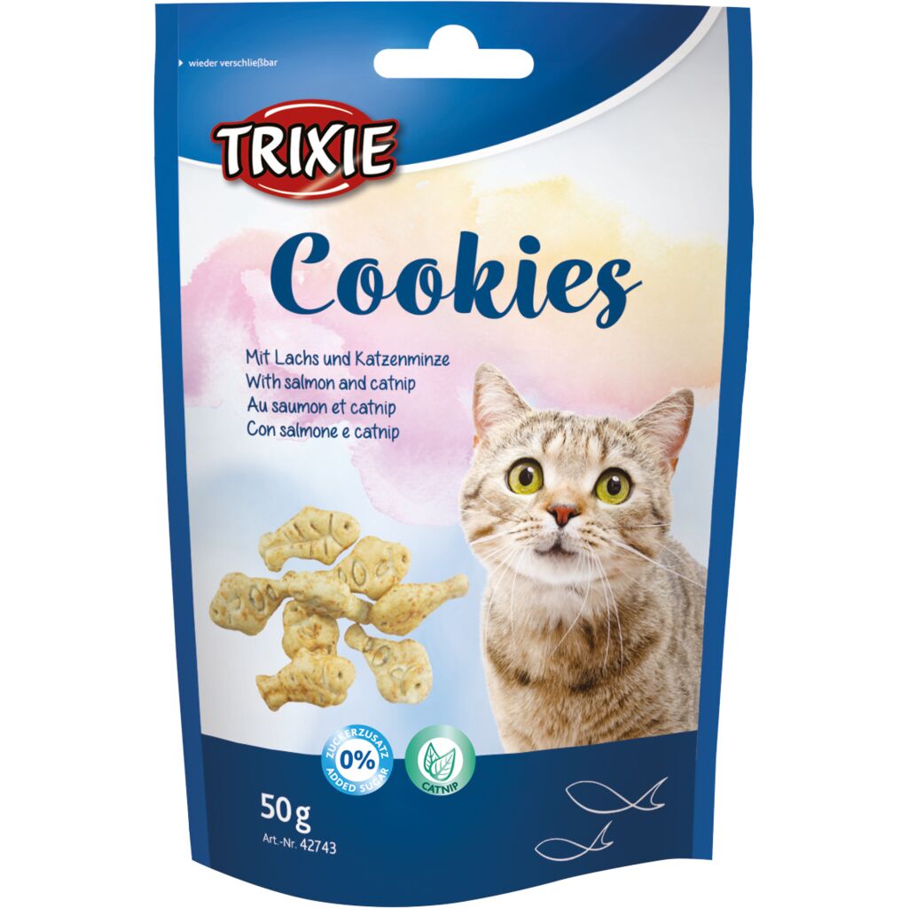 Cookies mit Lachs & Katzenminze