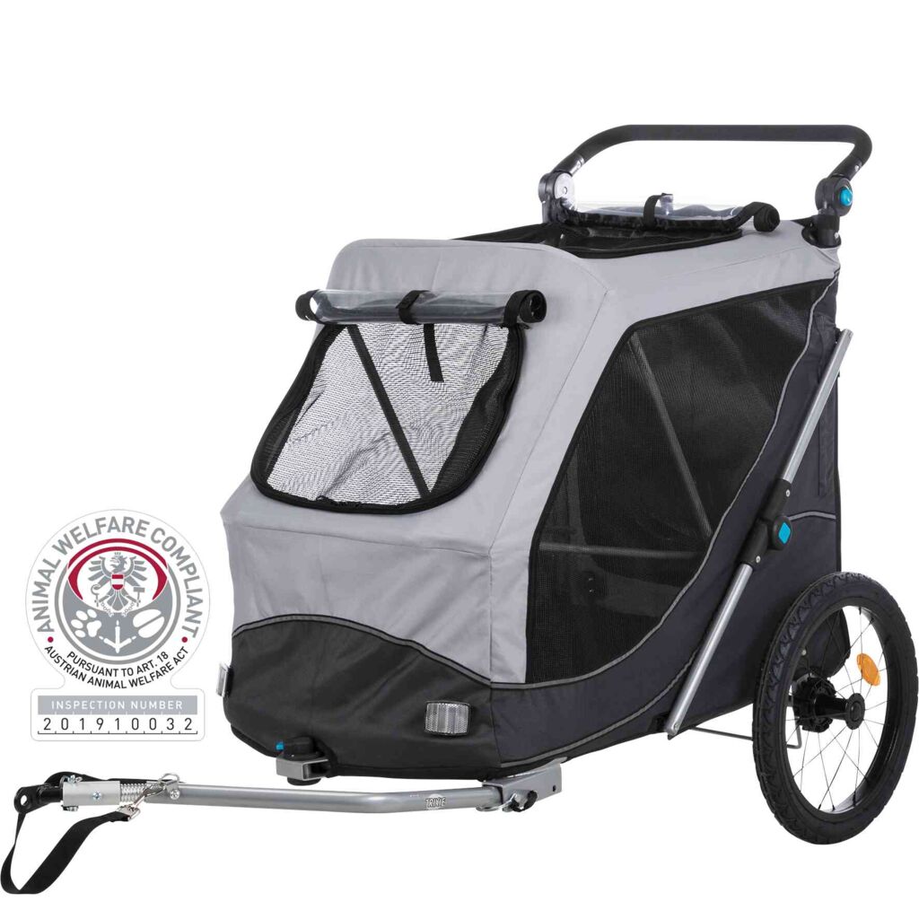 Fahrrad-Anhänger, Schnell-Falt-Funktion