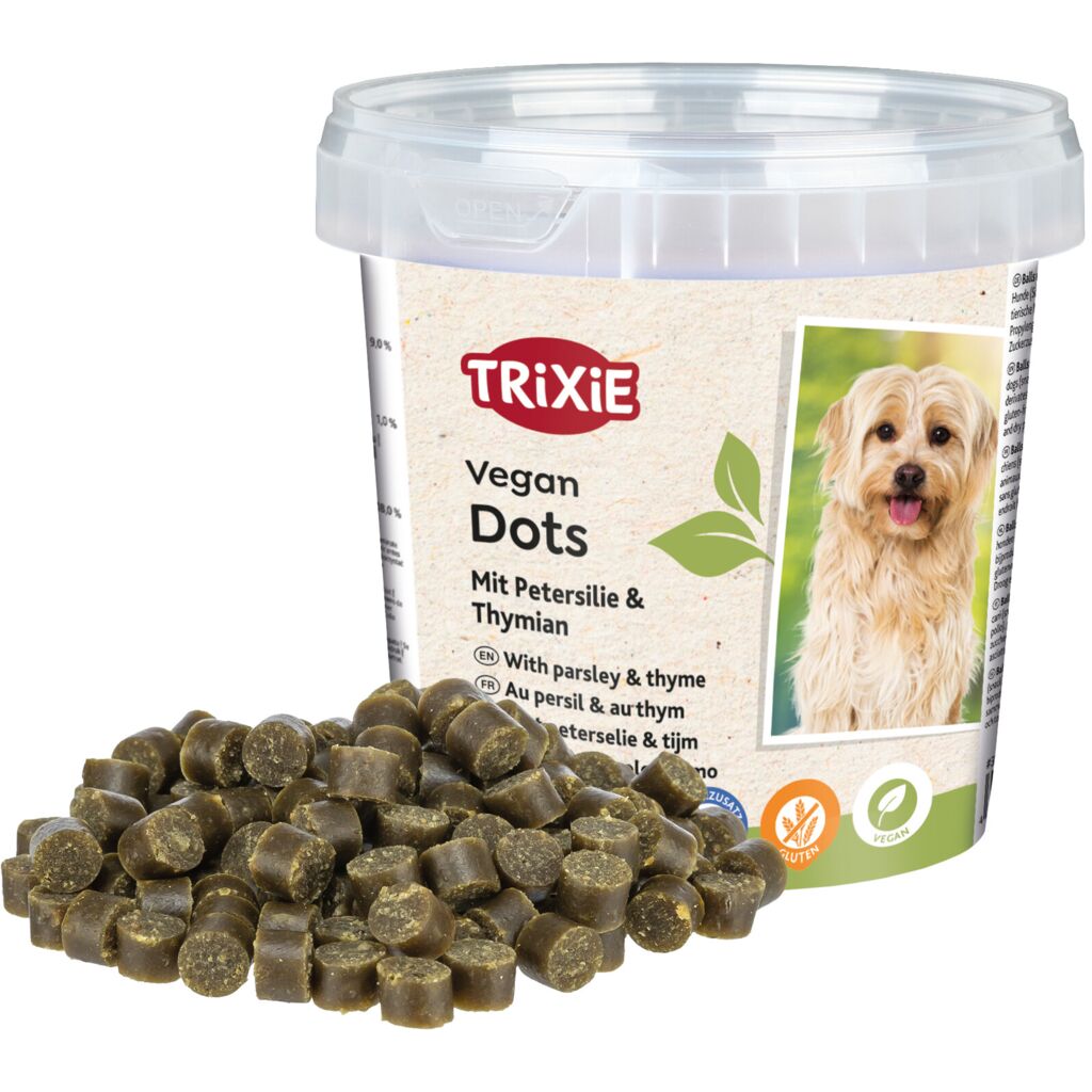 Vegan Soft Snack Dots mit Petersilie & Thymian