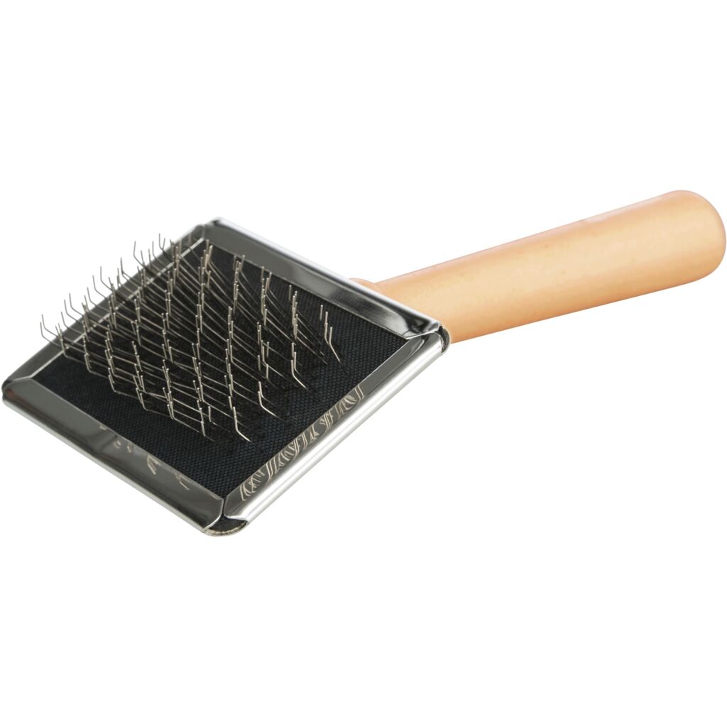 Softbürste, Holzgriff/Metallborsten