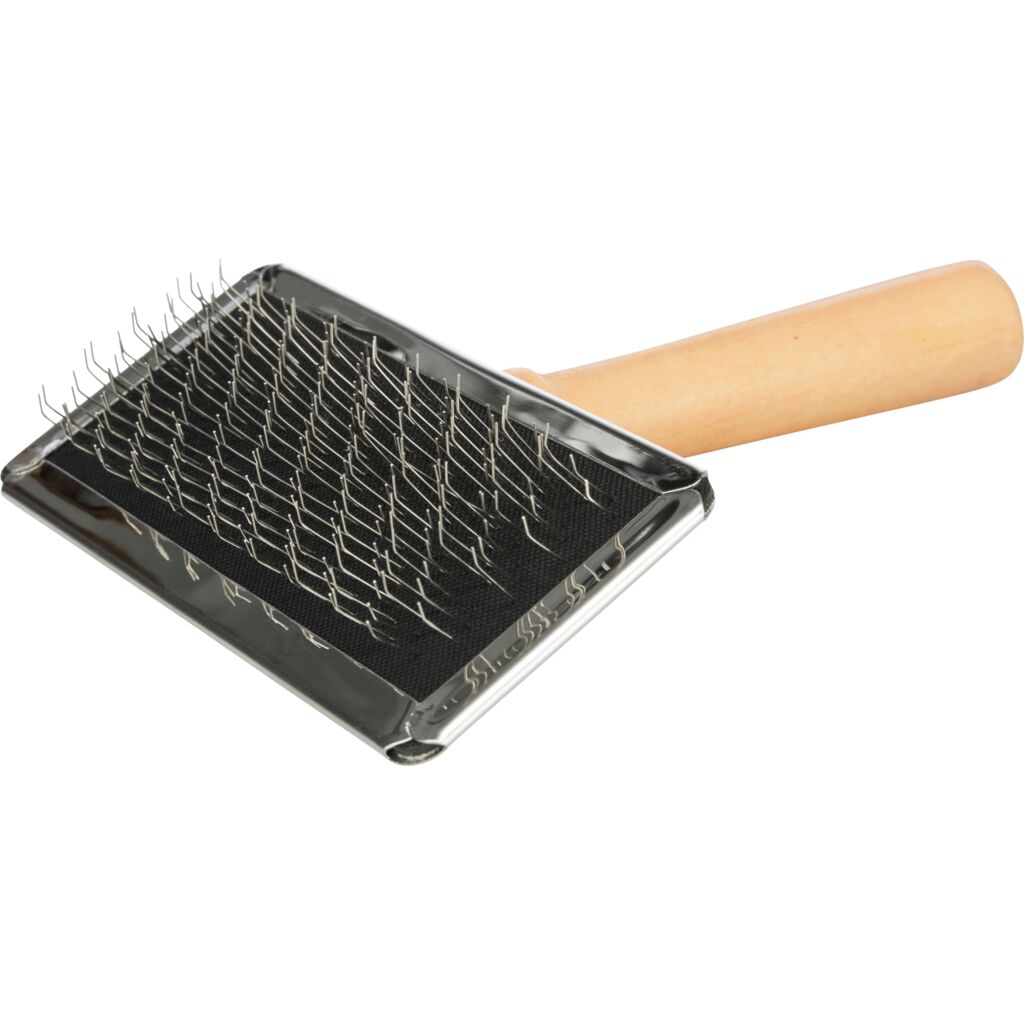 Softbürste, Holzgriff/Metallborsten