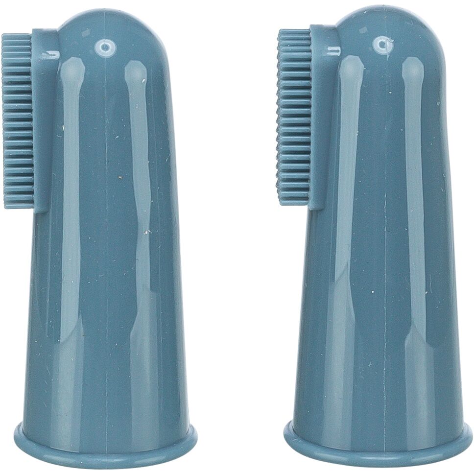 Finger-Zahnbürsten-Set, Silikon, Hund/Katze