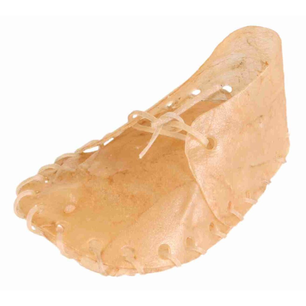 Kauschuh, genäht