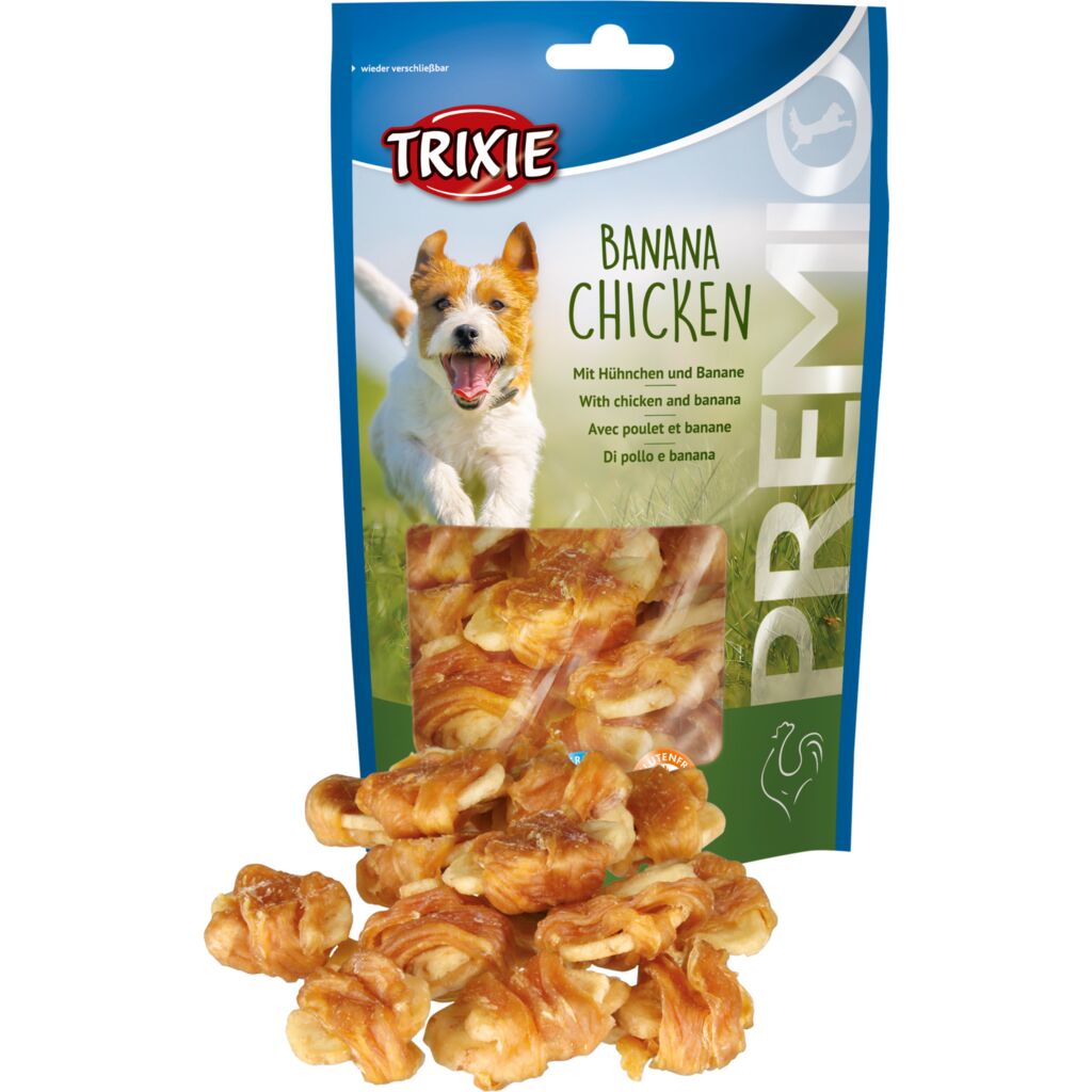 Bites mit Huhn & Banane