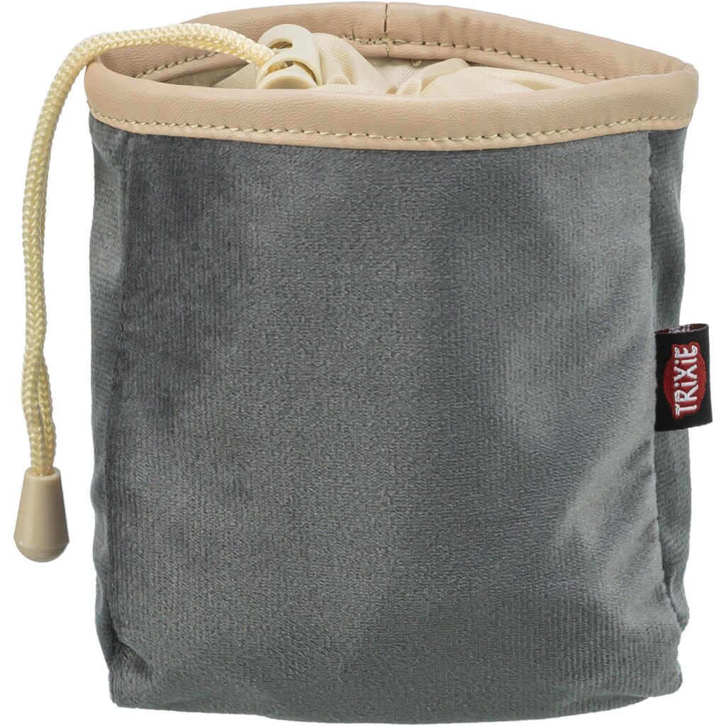 Snack-Tasche, Velours, am Clipstrip
