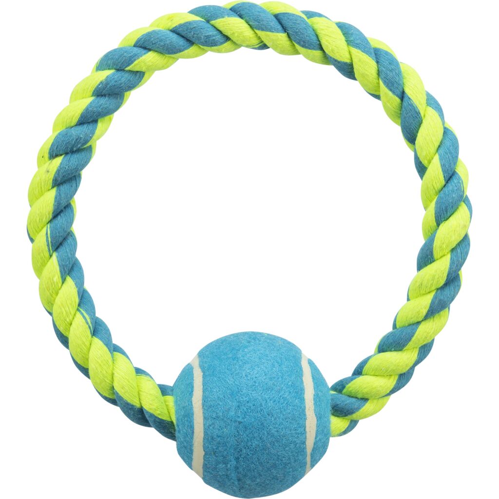 Ring, Tau, mit Tennisball