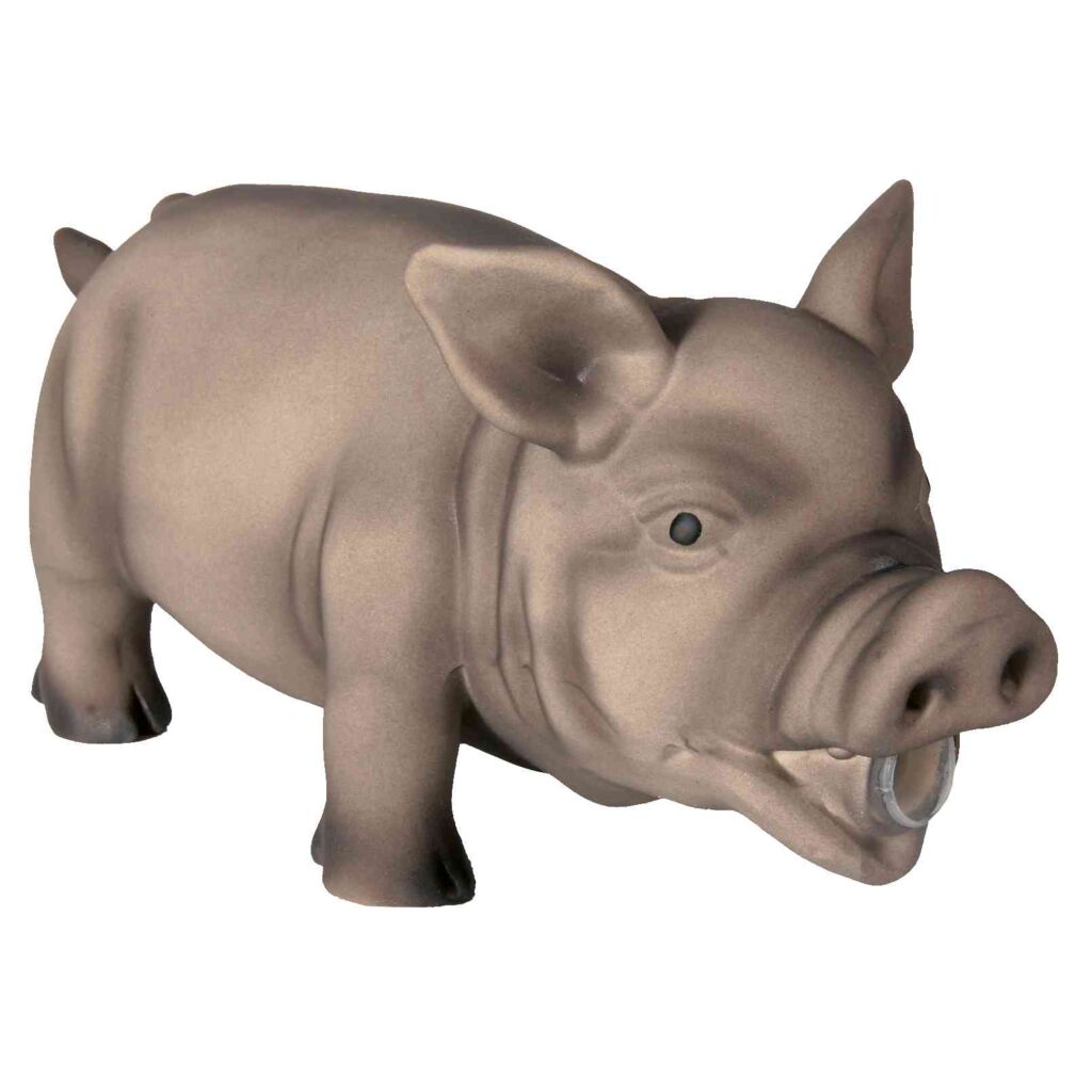 Schwein, Tierstimme, Latex/Polyestervlies