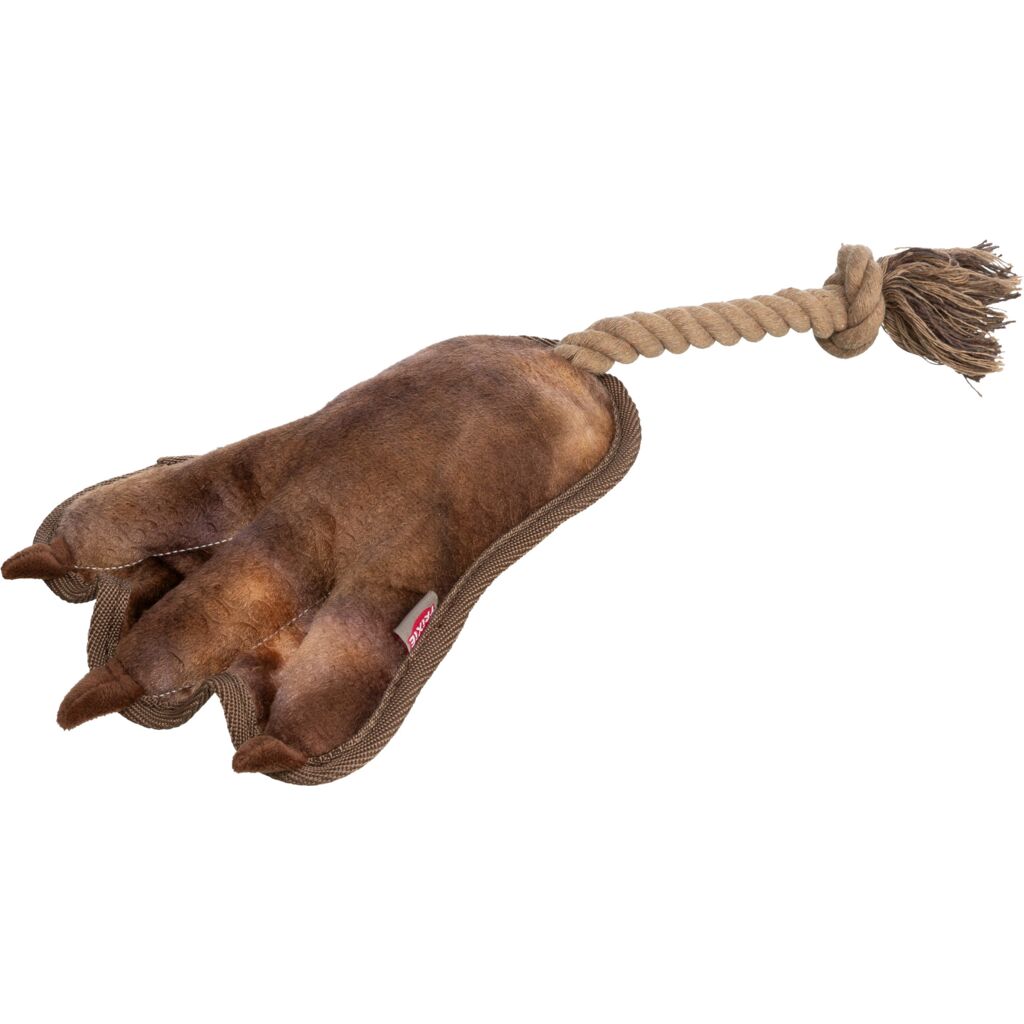 Tiertatze am Tau, Plüsch