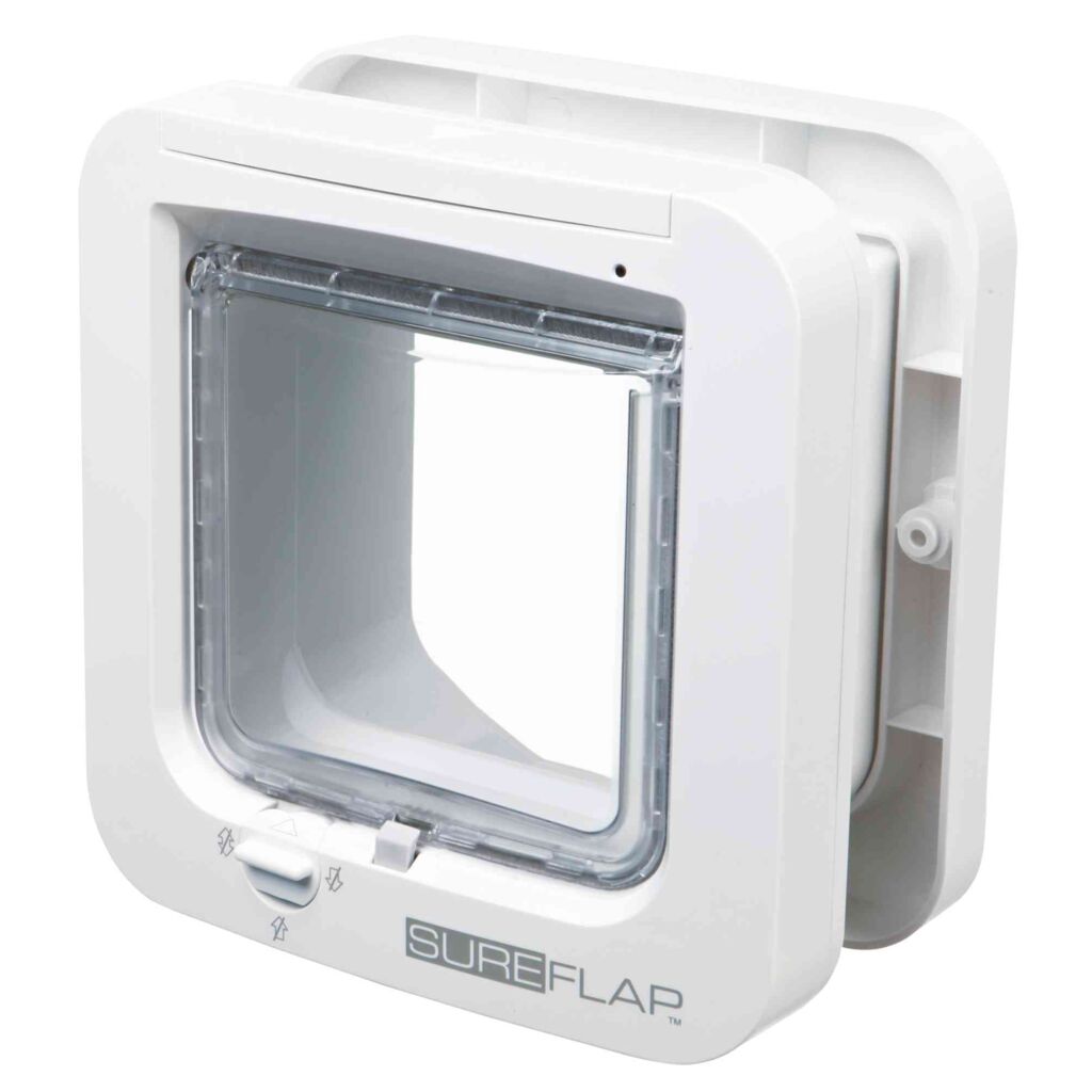 SureFlap 4-Wege Freilauftür mit Mikrochiperkennung