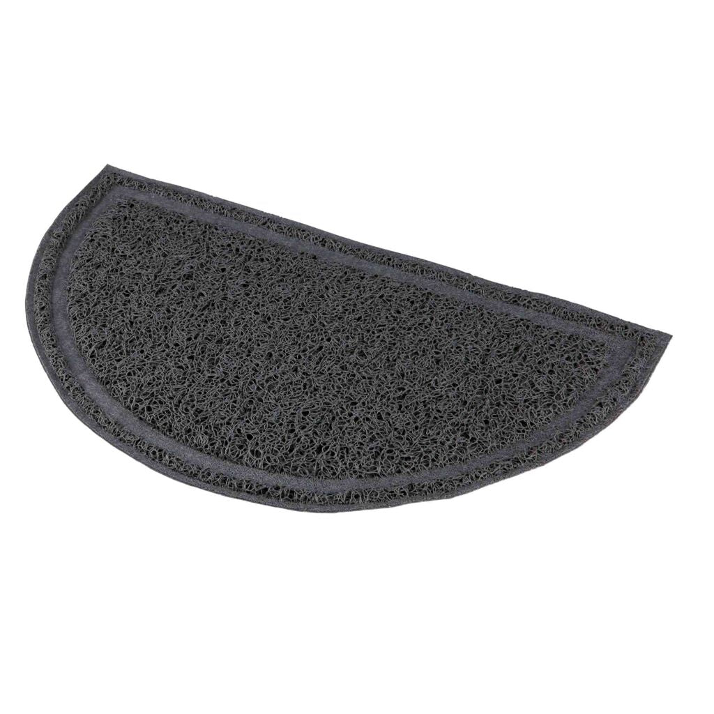 Vorleger für Katzentoiletten, halbrund, PVC