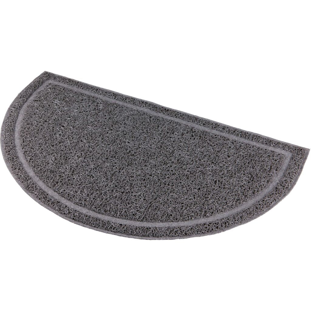 Vorleger für Katzentoiletten, halbrund, PVC