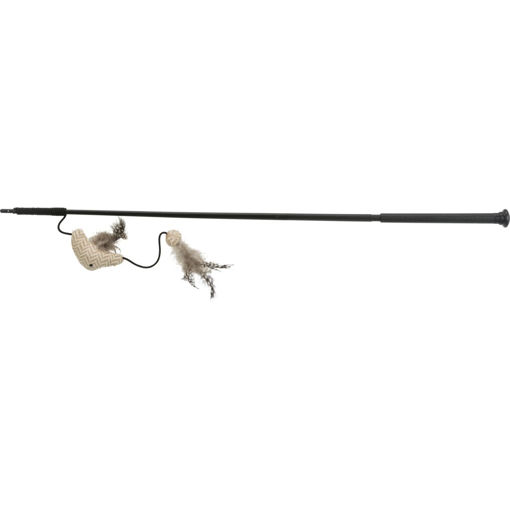 Spielangel XXL Fisch, Kunststoff/Stoff,Katzenminze