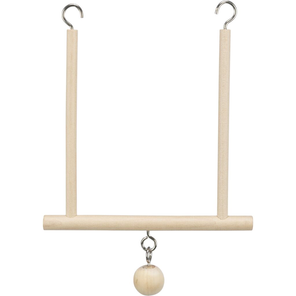 Trapezschaukel mit Holzkugel, Holz