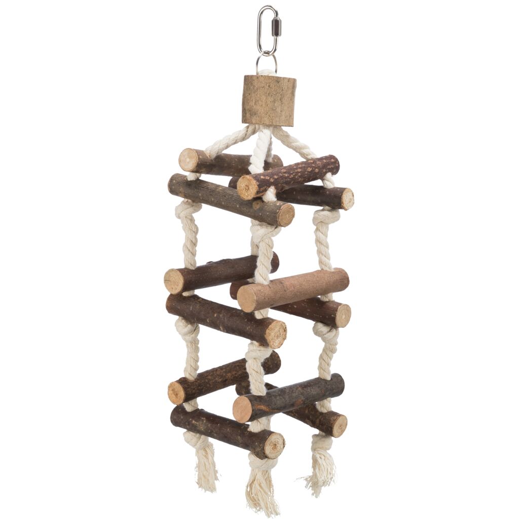 Strickleiterturm, Rindenholz
