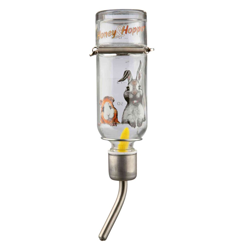 Tränke Honey&Hopper, Spannfeder/Drahthalter, Glas