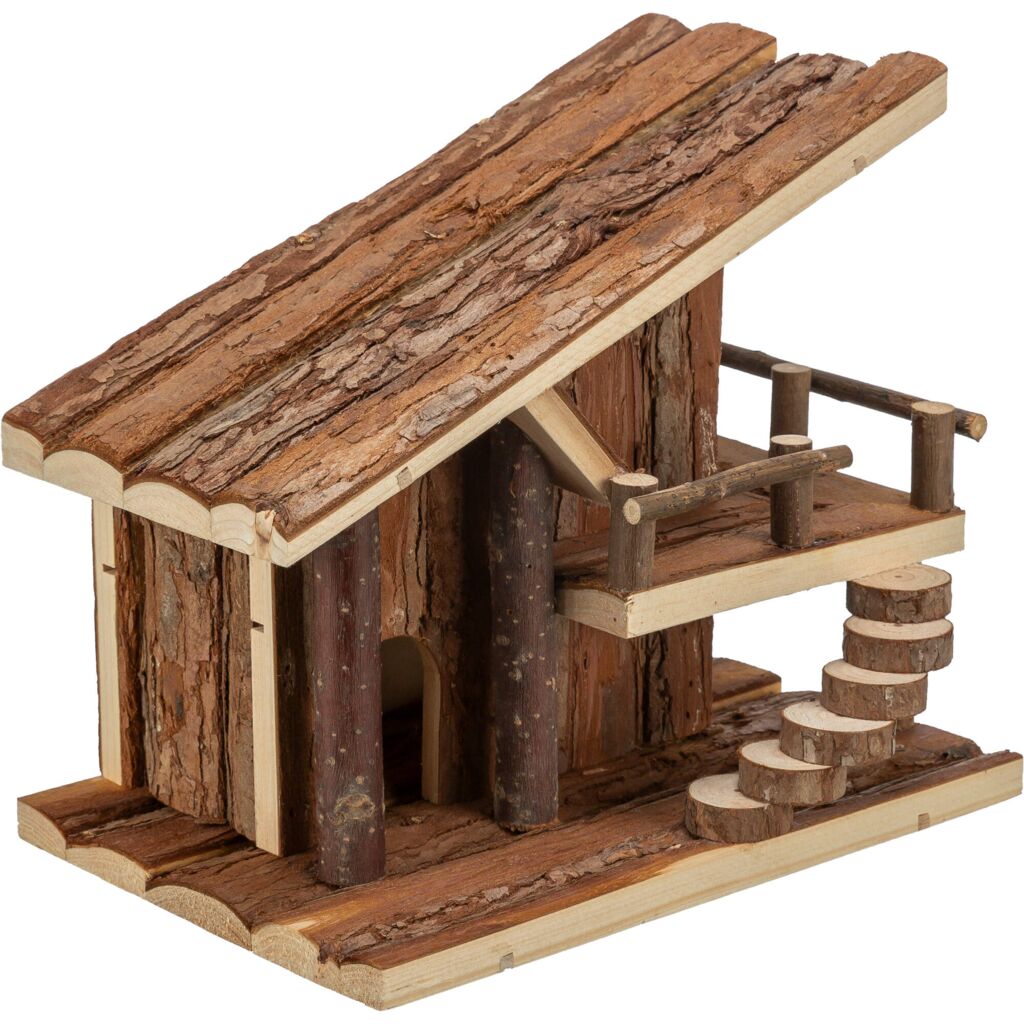 Haus Jule, Hamster, Rindenholz