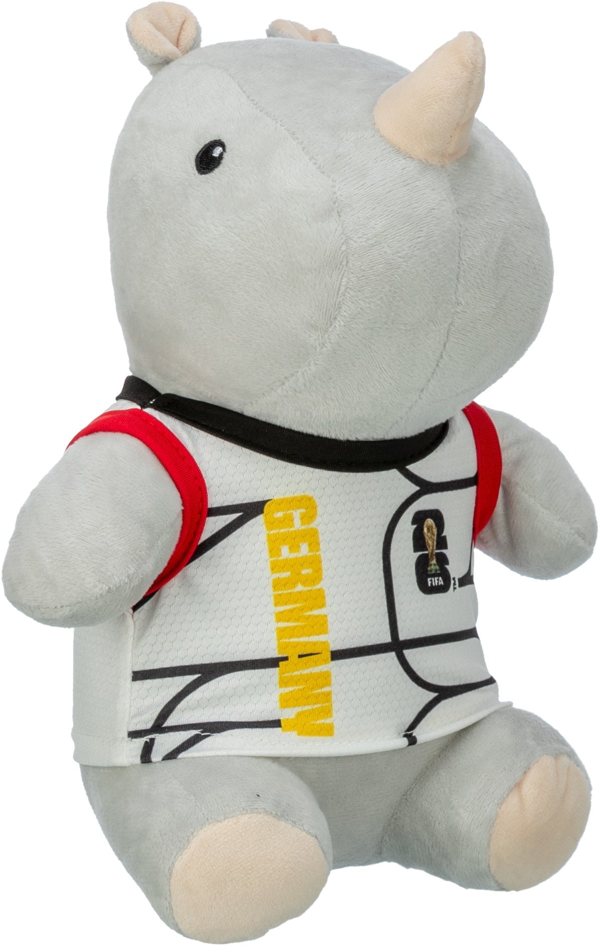 Trixie FIFA 2026 Rhino Raymond GER, 27 cm, grau