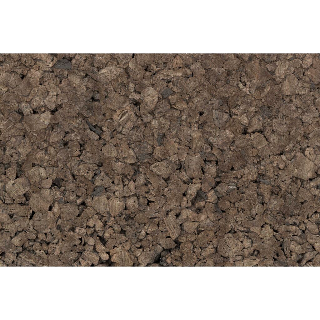 Rück-/Seitenwand, Schwarzkork, gepresst