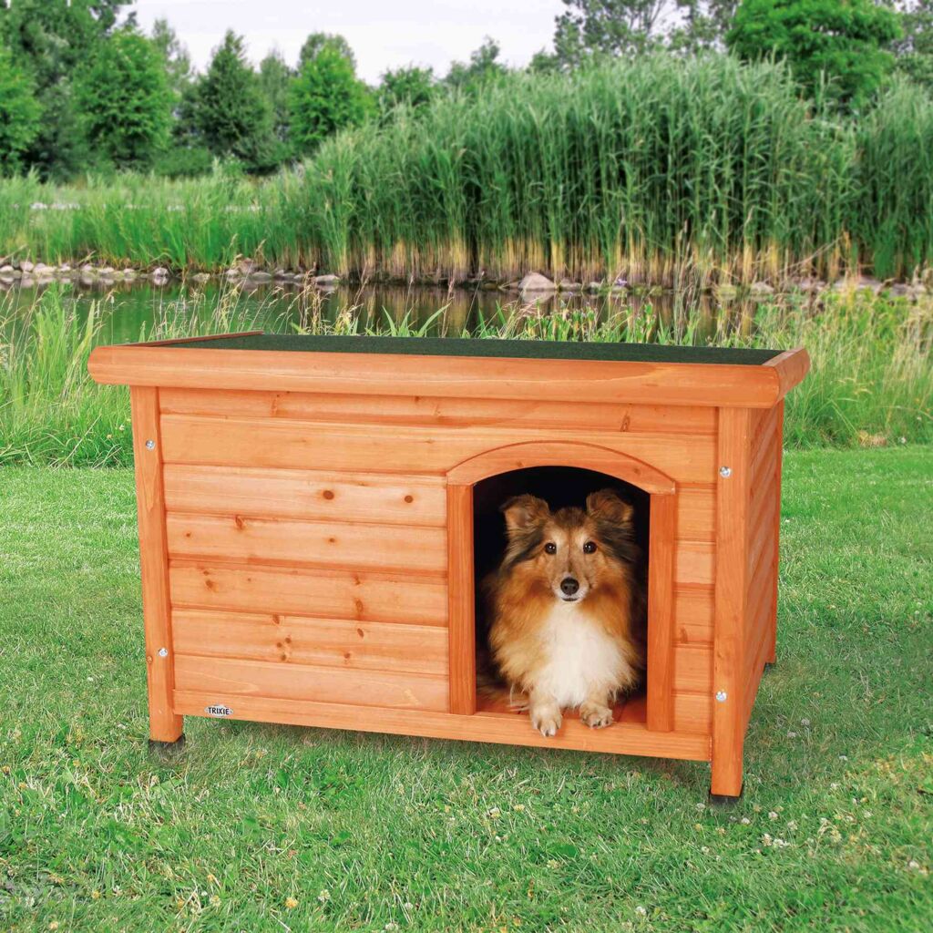natura Hundehütte Classic Flachdach