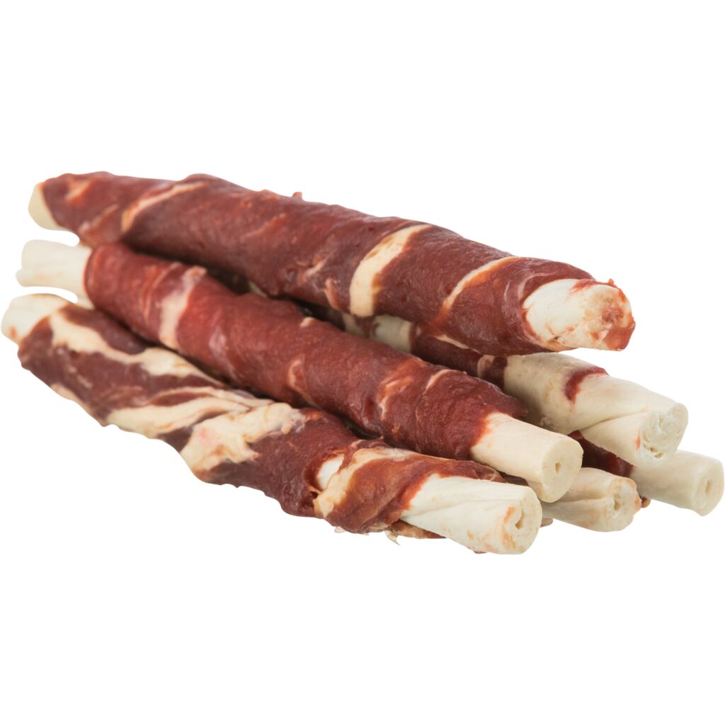 Denta Fun Marbled Rolls mit Rind & Weißfisch