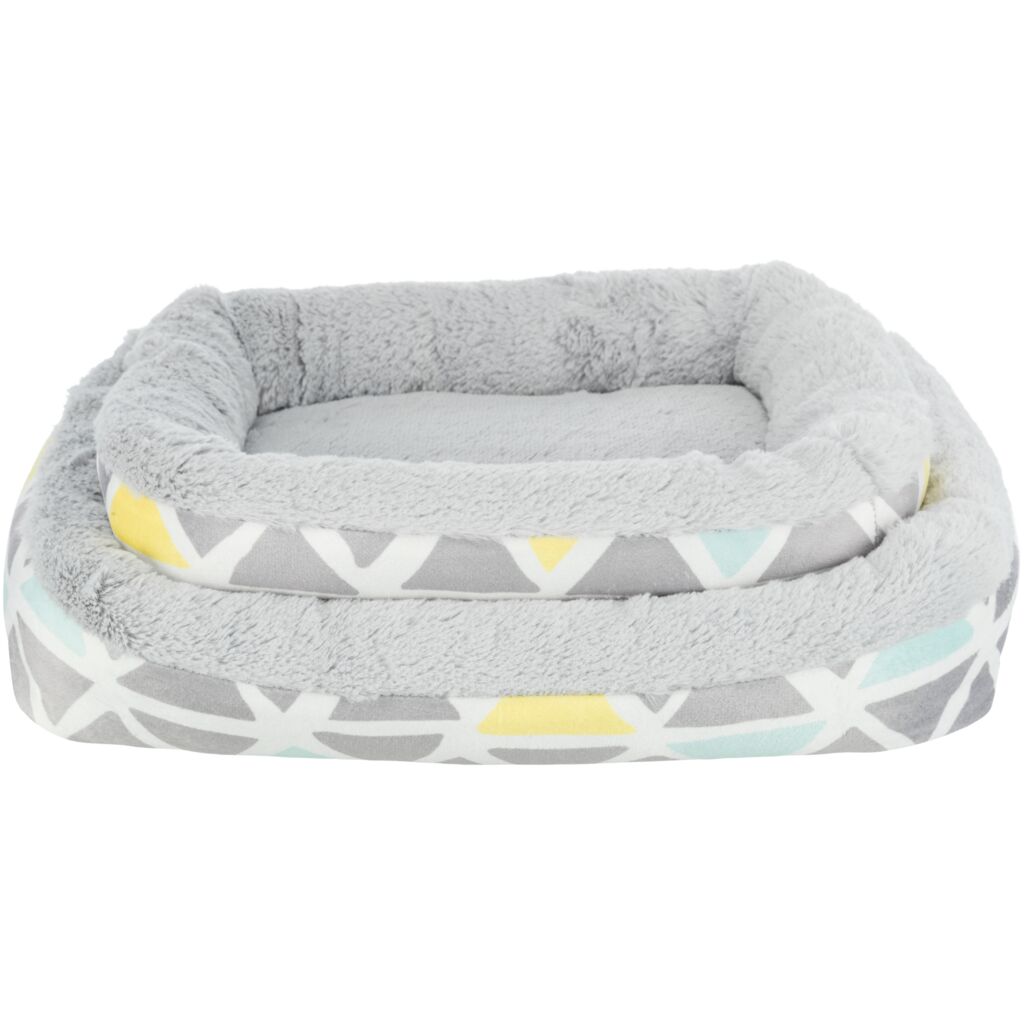 Kuschelbett Sunny, eckig, Plüsch