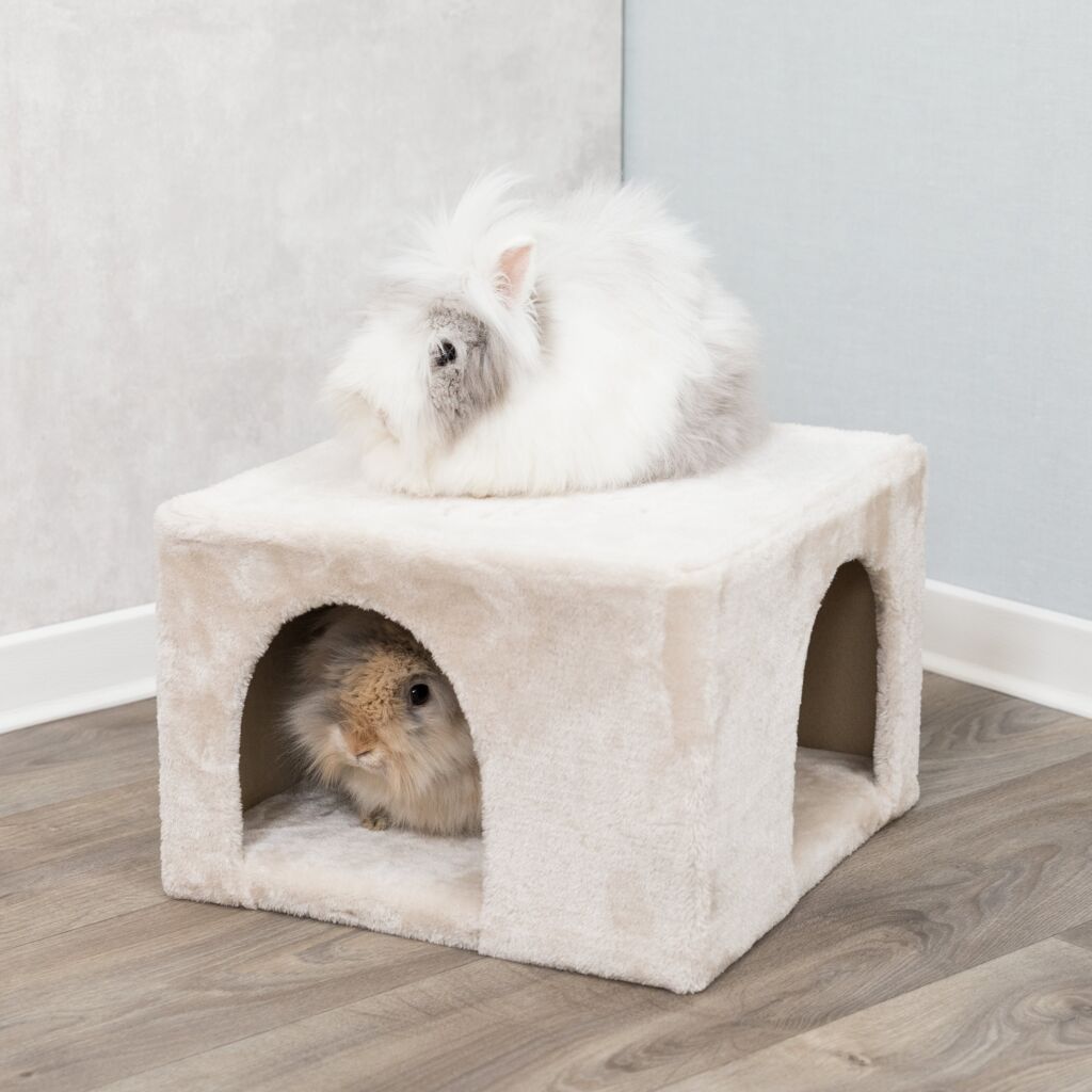 Kuschelhöhle mit 2 Ausgängen, Zwergkaninchen