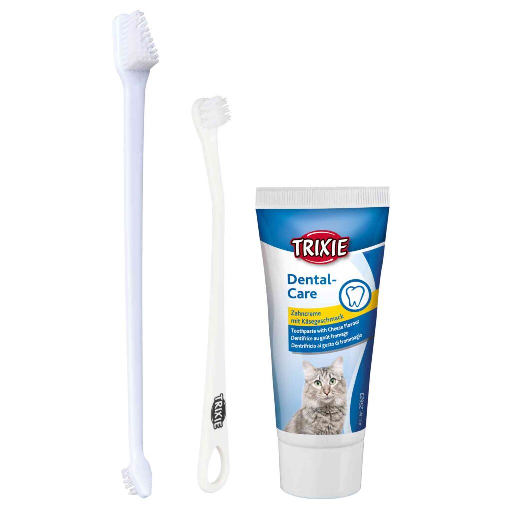 Zahnpflege-Set, Katze