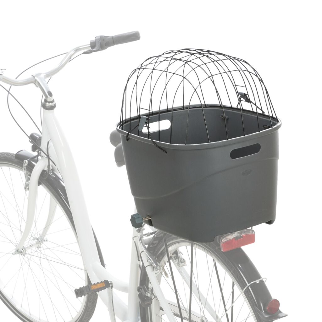 Fahrradkorb für Gepäckträger, Kunststoff/Metall