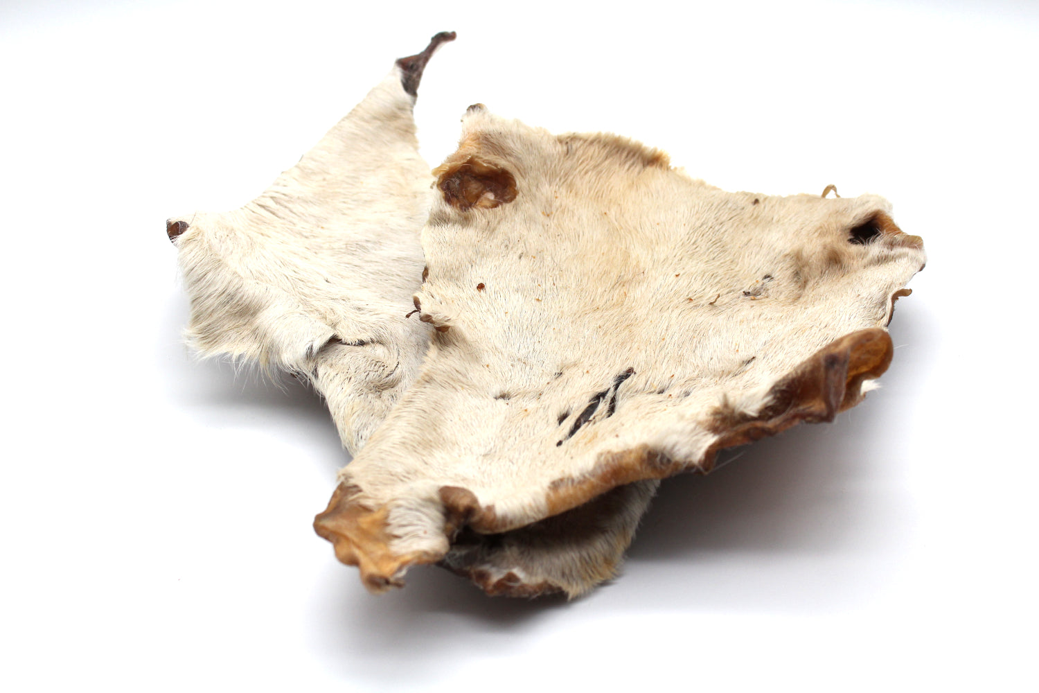 Rinderkopfhaut mit Fell Platten