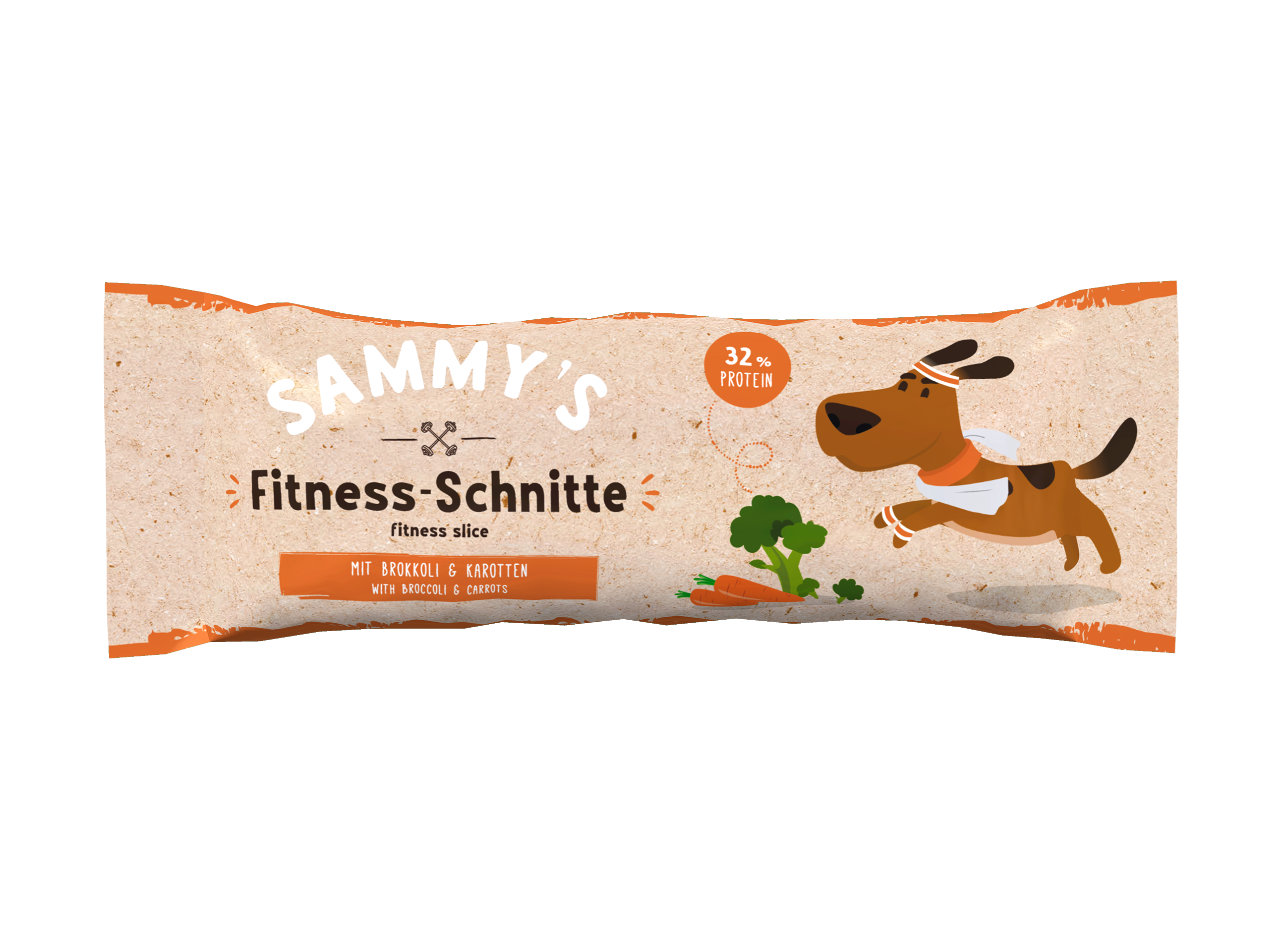 Sammys Fitness Schnitte mit Brokkoli & Karotten