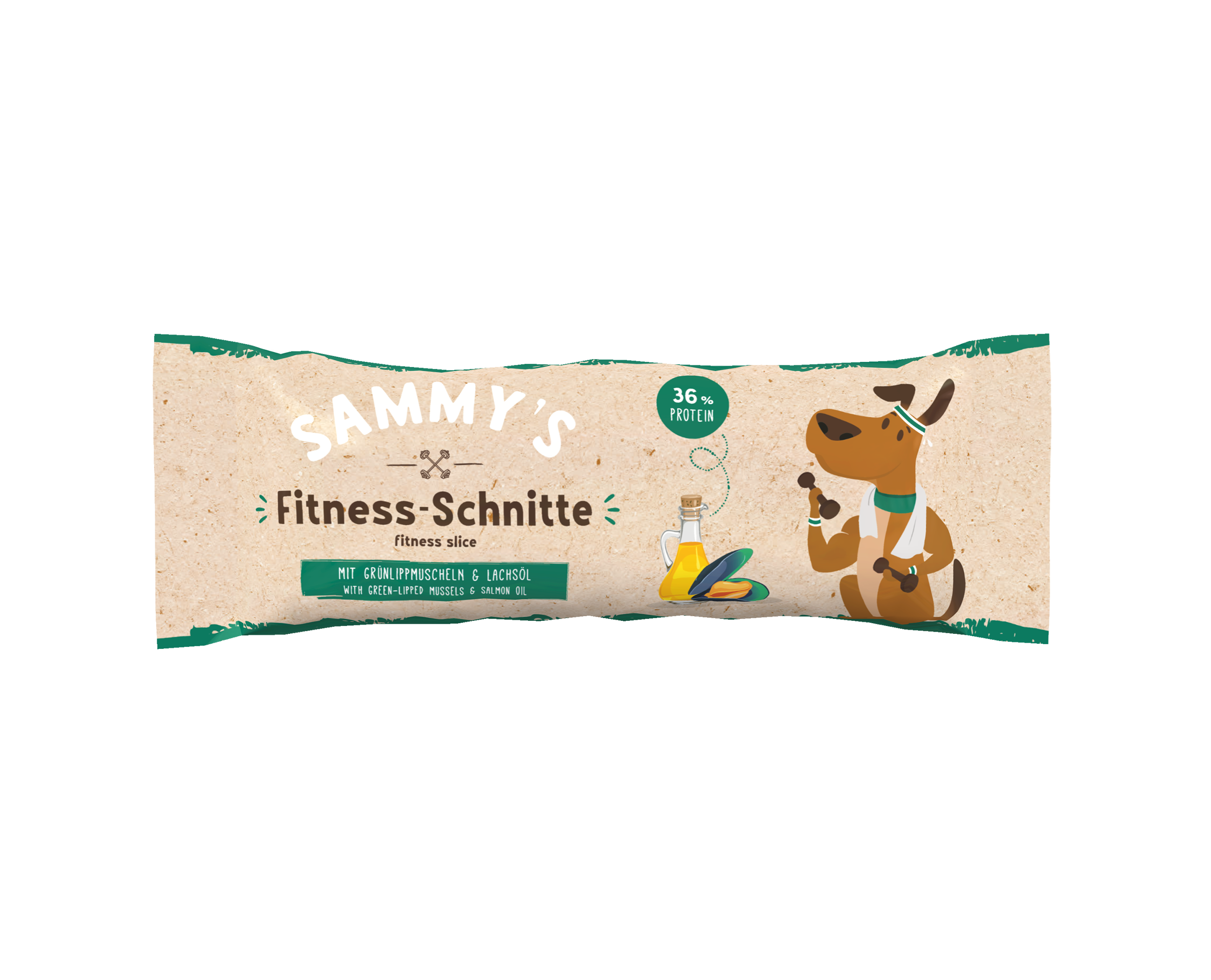 Sammys Fitness Schnitte mit Grünlippmuscheln