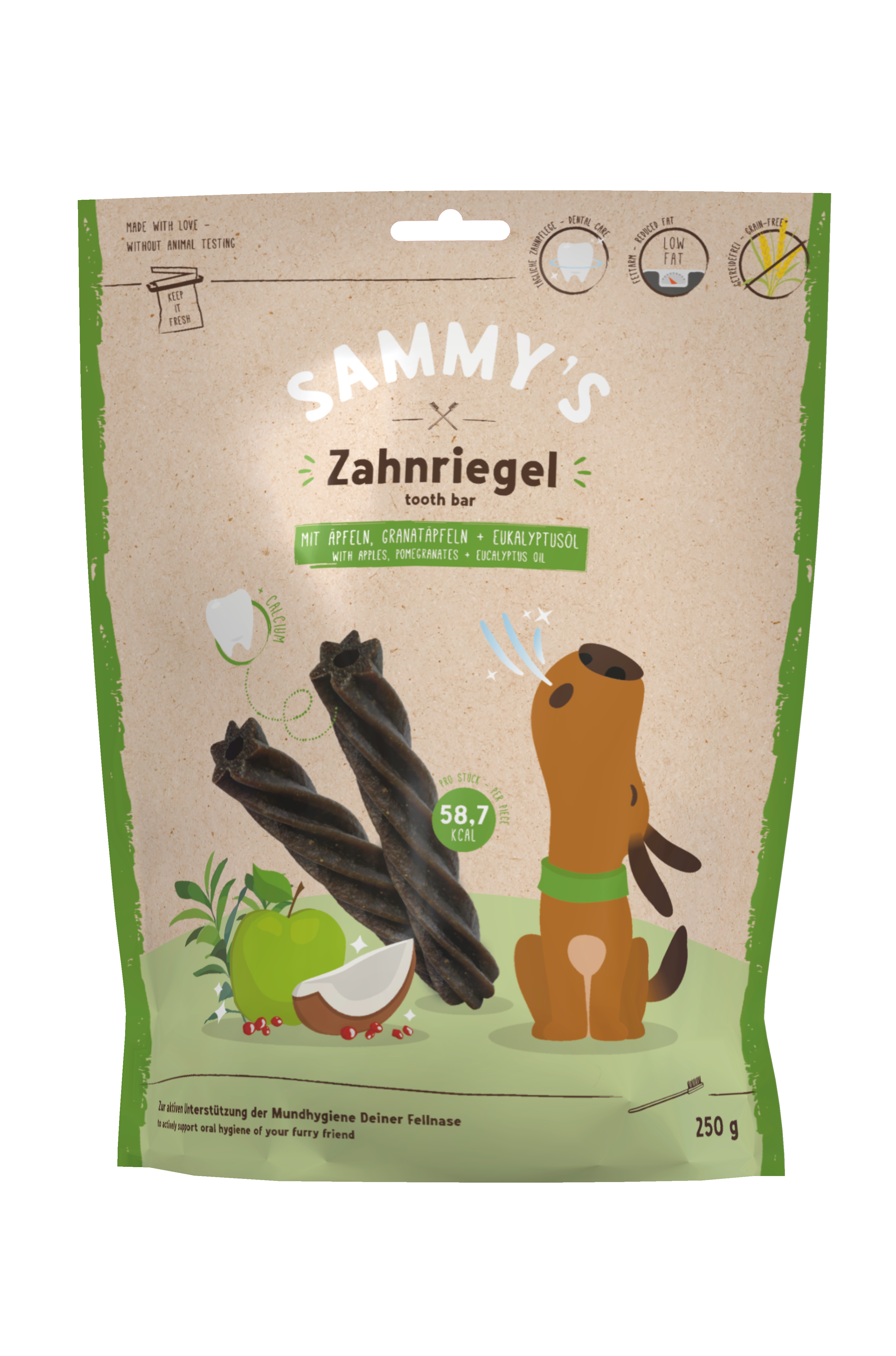 Sammy's Zahnriegel 6x250g