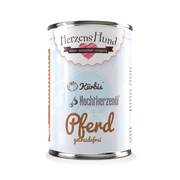 Herzenshund Pferd mit Kürbis -getreidefrei